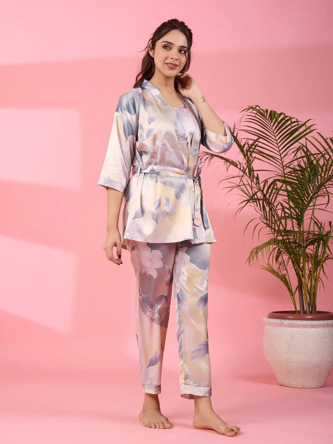 Xerostle Fashion Satin Dusk Trio