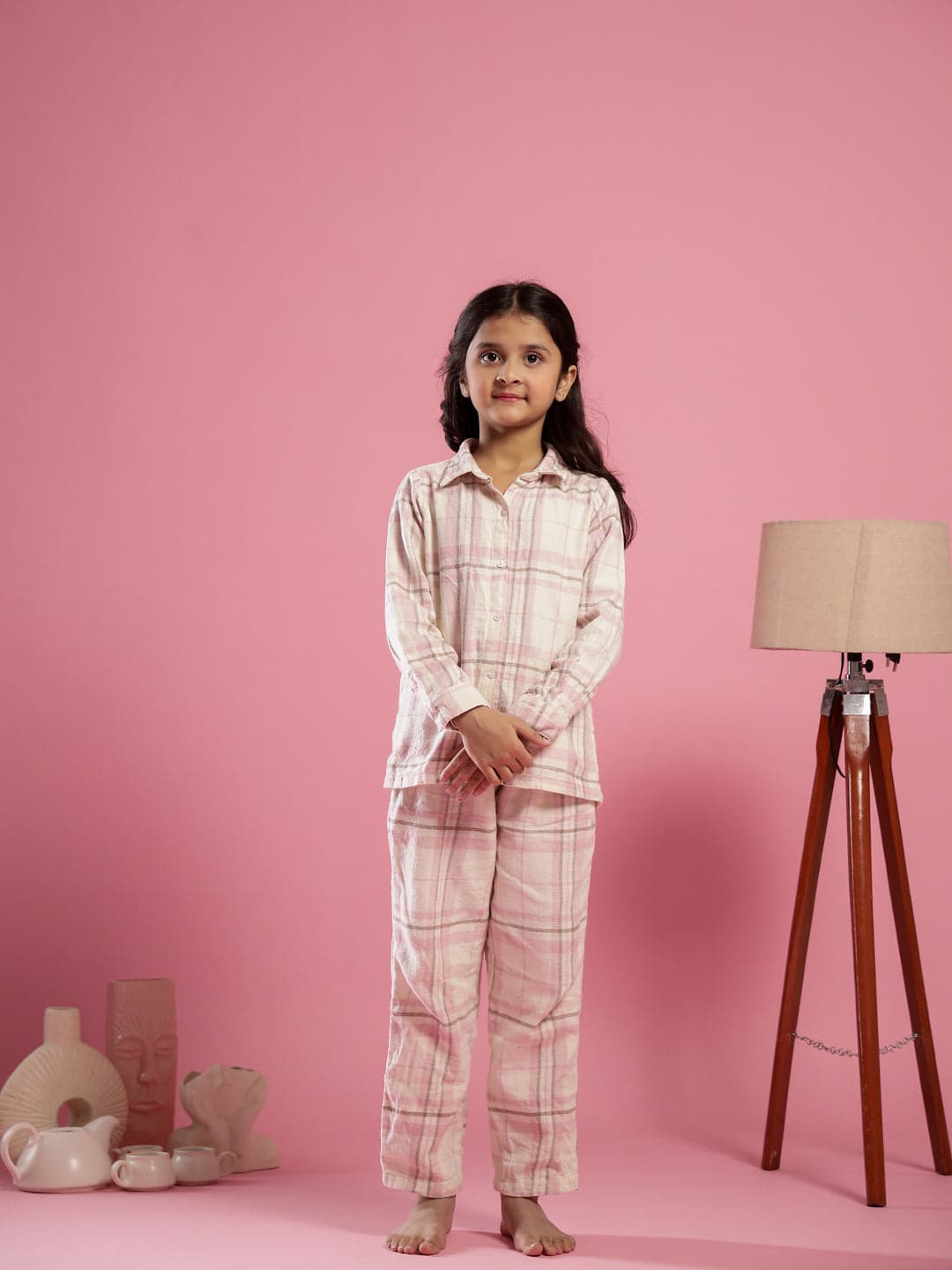 Xerostle Fashion Blush Grid Junior Rest Pair