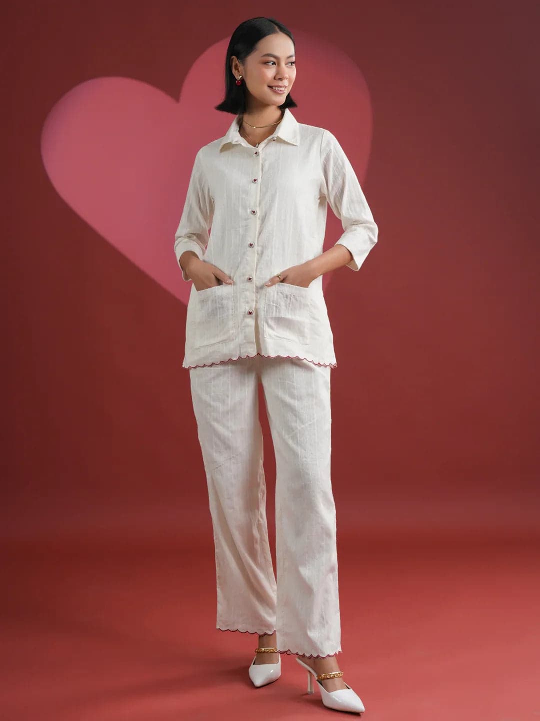 Xerostle Fashion Ivory Calm Rest Pair