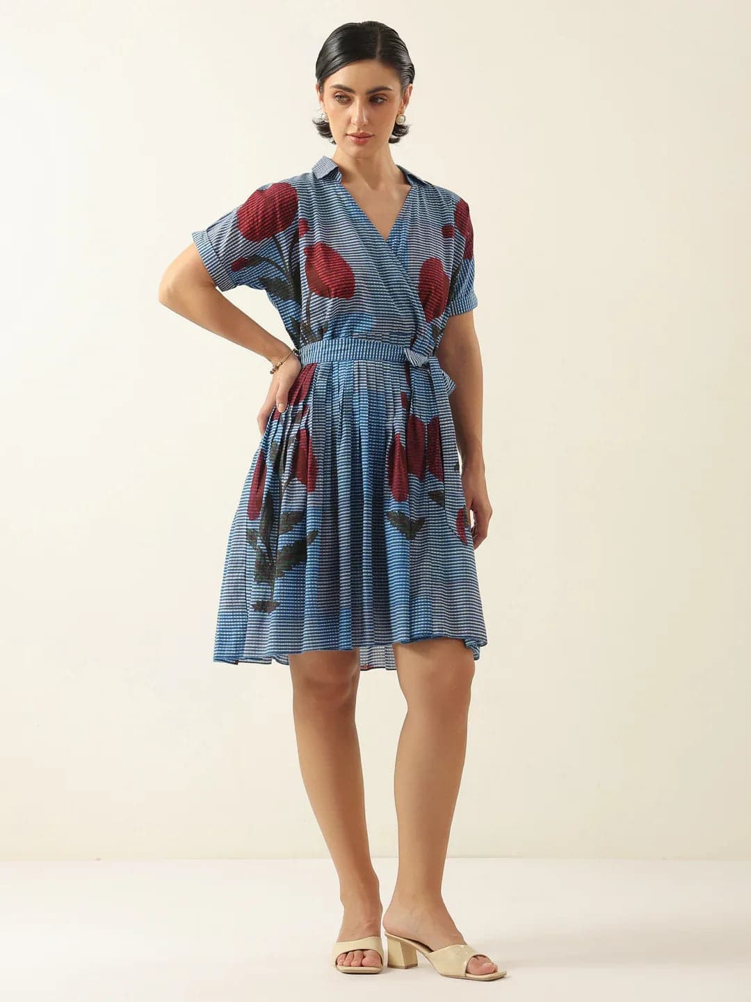Xerostle Fashion Ocean Bloom Day Dress