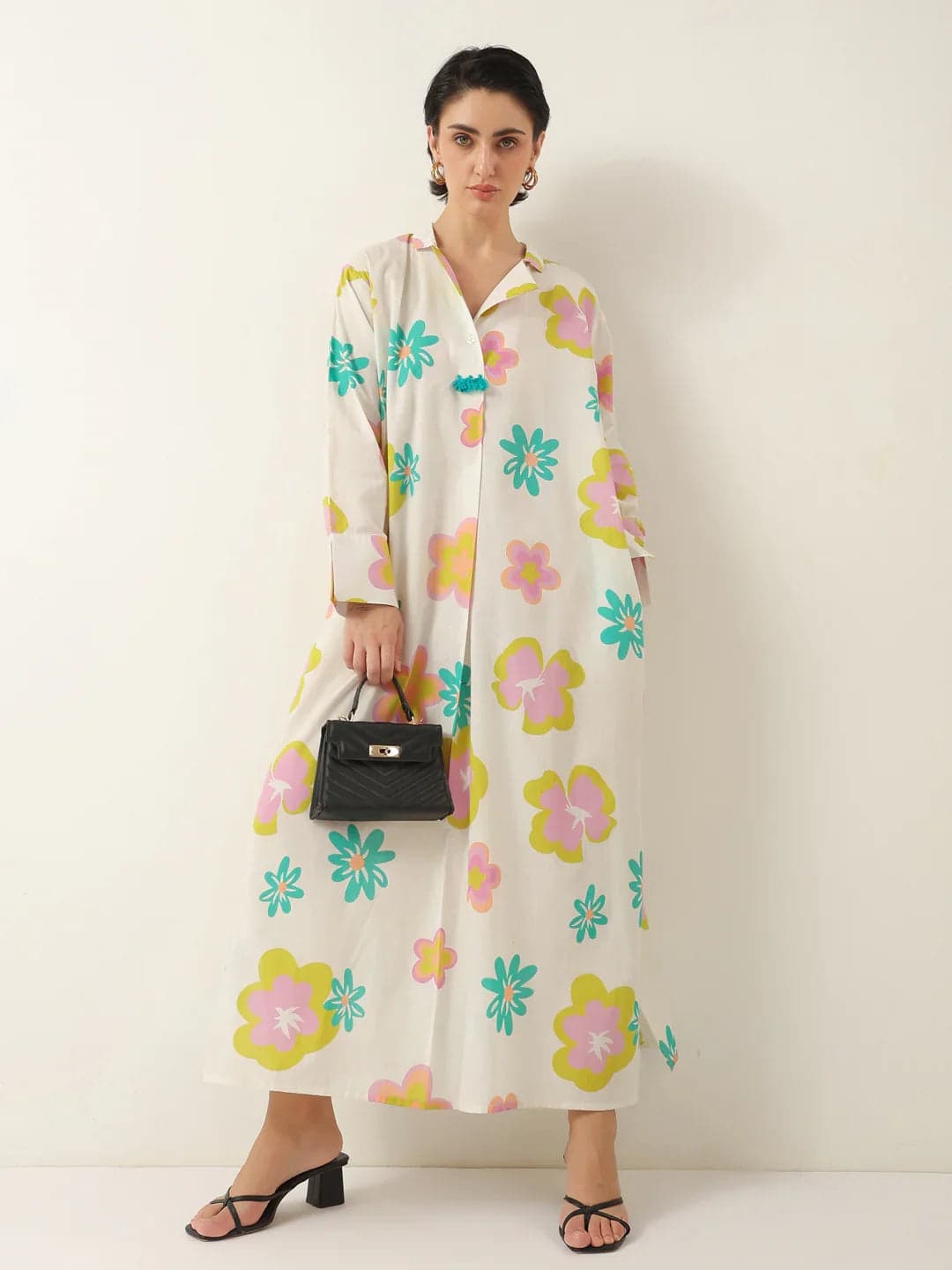 Xerostle Fashion White Garden Collar Dress