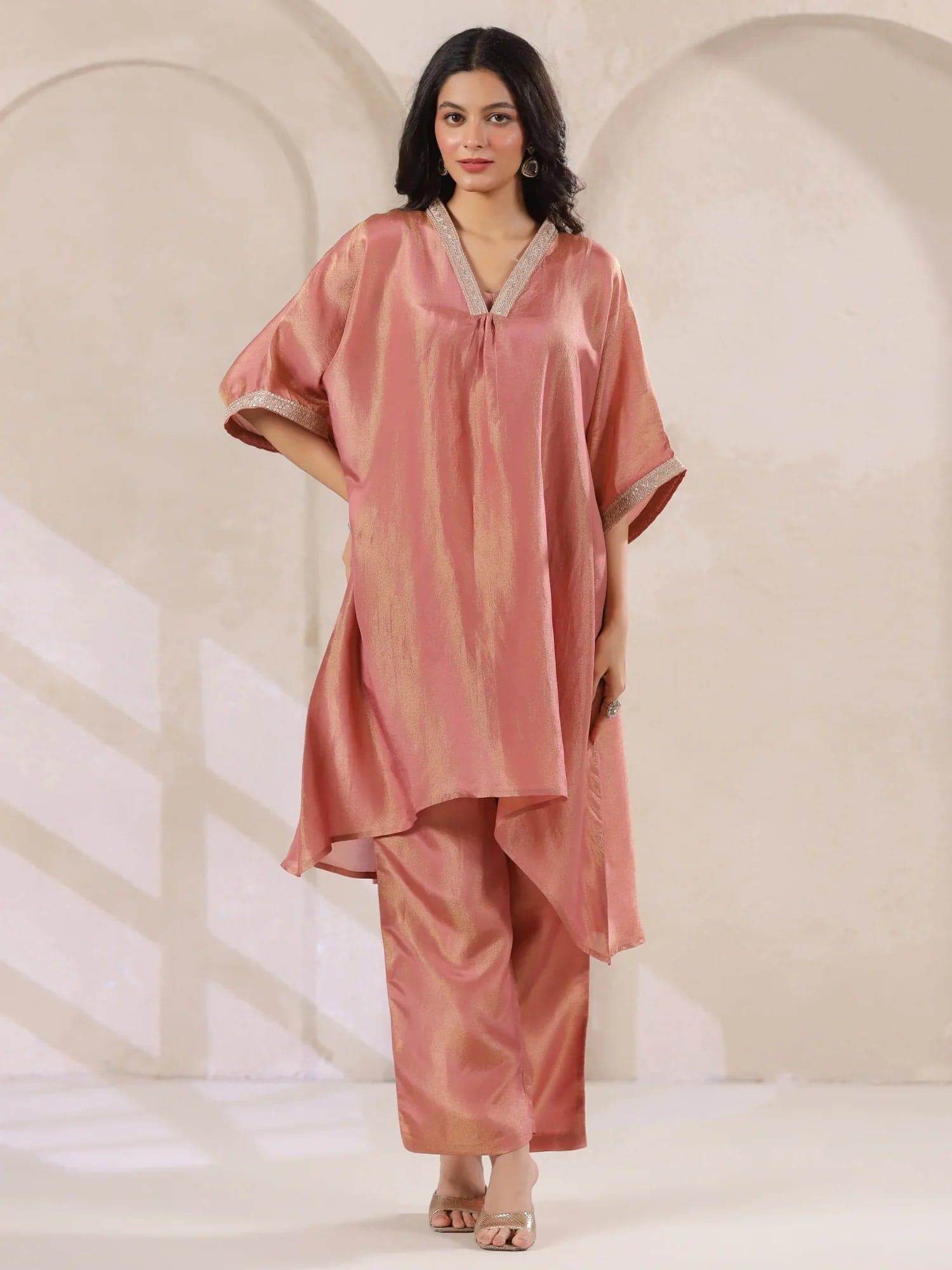 Xerostle Fashion Amber Silk Kaftan Twin